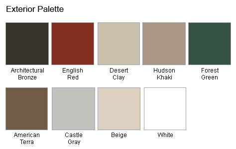 4000 Exterior Palette