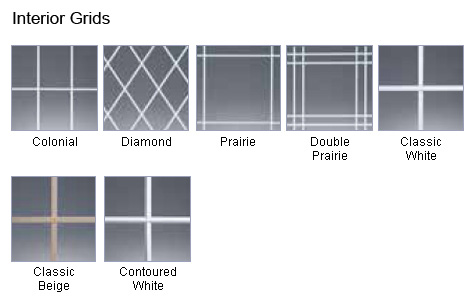 Replacement Windows Interior Grids